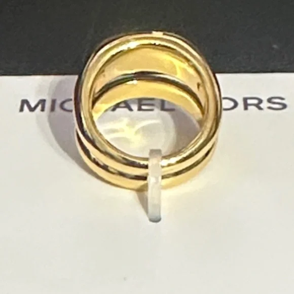 Michael Kors Gold-Tone Statement Ring - Picture 5 of 5